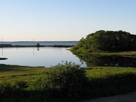 Oak Bluffs Martha's Vineyard vacation rental - Farm Pond View Dusk