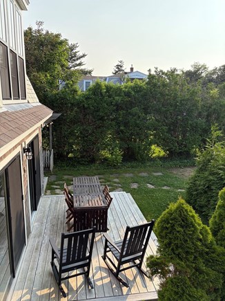 Oak Bluffs Martha's Vineyard vacation rental - Front deck