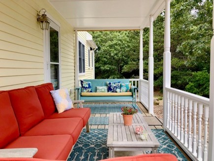 Chilmark Martha's Vineyard vacation rental - Comfortable and calming back porch for lounging.