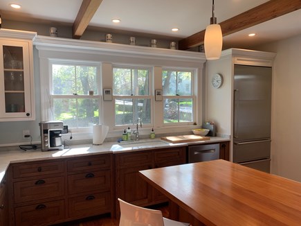 Vineyard Haven, In the heart of the Village of Martha's Vineyard vacation rental - Bright Spacious Kitchen!