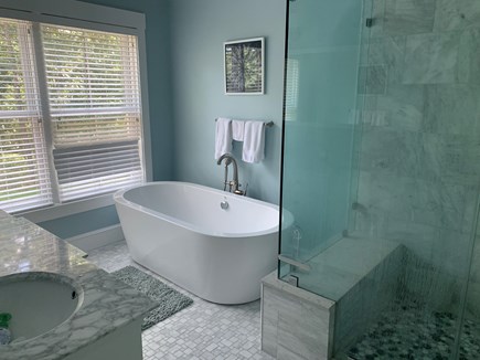 Oak Bluffs Martha's Vineyard vacation rental - Master bath with soaking tub