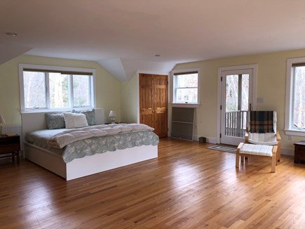 Lambert's Cove, West Tisbury Martha's Vineyard vacation rental - Oversized master bedroom up w/additional sitting area