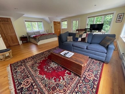 Lambert's Cove, West Tisbury Martha's Vineyard vacation rental - Huge master bedroom with sitting area up