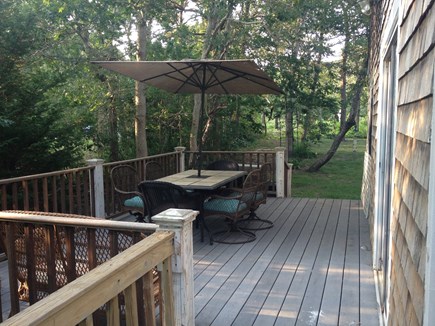 Oak Bluffs Martha's Vineyard vacation rental - Deck for outdoor dining