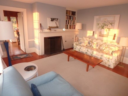 Chilmark Martha's Vineyard vacation rental - Large living area expands across length of back of the house