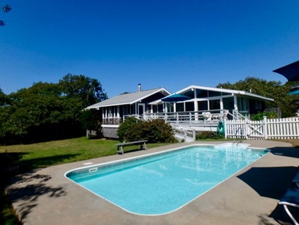 Chilmark Martha's Vineyard vacation rental - Set atop a hill is this wonderful 4 bedroom home with large deck