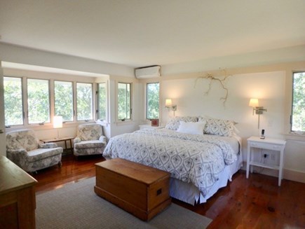 Chilmark Martha's Vineyard vacation rental - Primary bedroom with a king bed