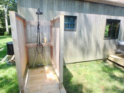 Chilmark Martha's Vineyard vacation rental - Beautiful private outdoor shower included