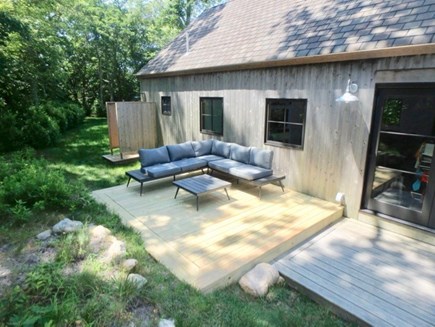 Chilmark Martha's Vineyard vacation rental - Outdoor lounge area for socializing near the outdoor fire pit