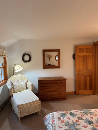 West Tisbury Martha's Vineyard vacation rental - Upstairs primary bedroom with double bed