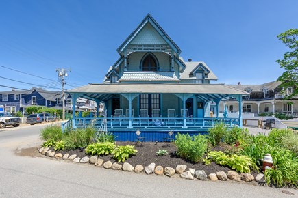 Oak Bluffs Martha's Vineyard vacation rental - Front Porch and Garden View