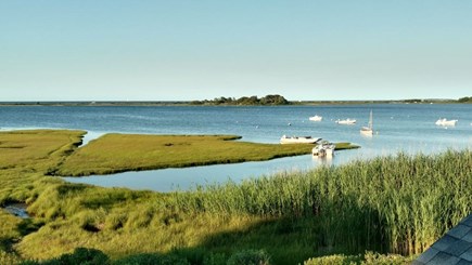 Edgartown, Sengekontacket Pond Waterfront Martha's Vineyard vacation rental - View from Upper Deck