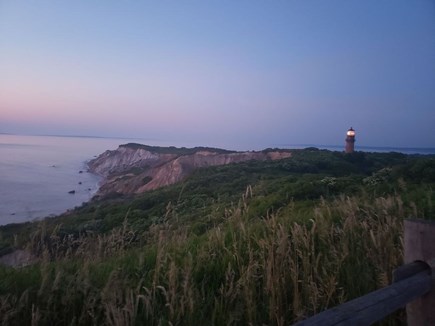 Edgartown, Sengekontacket Pond Waterfront Martha's Vineyard vacation rental - Sunset at Aquinnah Cliffs - 21 mile drive from Cottage