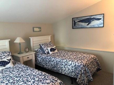 Edgartown Martha's Vineyard vacation rental - First Floor Bedroom with 2 TwinXL beds