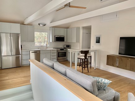 Edgartown, Ocean Heights Martha's Vineyard vacation rental - Apartment kitchen + living room
