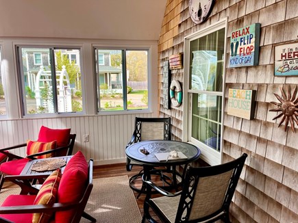 Oak Bluffs Martha's Vineyard vacation rental - Screened Porch.