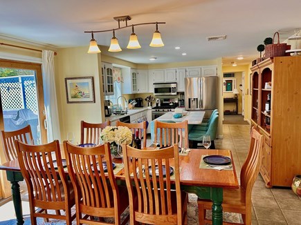 Oak Bluffs Martha's Vineyard vacation rental - Kitchen/Dining Room with seating for Eight.