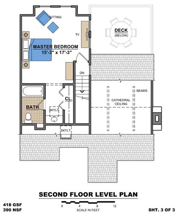 Oak Bluffs Martha's Vineyard vacation rental - Lower level floor plan.