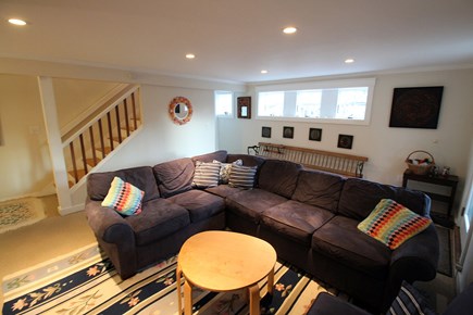 Vineyard Haven, Off Main Street Martha's Vineyard vacation rental - Downstairs Family Room