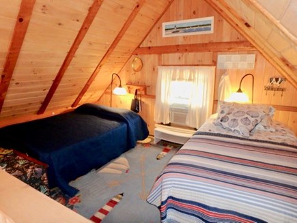 Edgartown Martha's Vineyard vacation rental - Loft with window full futon bed and twin!