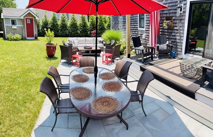 Oak Bluffs Martha's Vineyard vacation rental - Cozy and private backyard with Weber grill for entertaining.