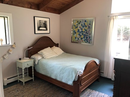 West Tisbury Martha's Vineyard vacation rental - Upstairs bedroom, queen bed, large closet, peaceful and breezy.