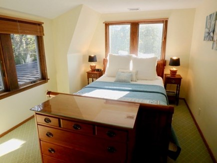 West Tisbury Martha's Vineyard vacation rental - Bedroom on second floor, access by spiral stairs
