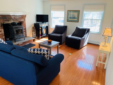 Vineyard Haven, West Chop Martha's Vineyard vacation rental - Large and Spacious Living Room its connected to dinning area