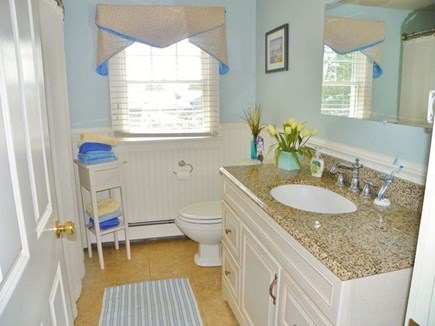 Katama-Edgartown, Katama - Edgartown Martha's Vineyard vacation rental - Bathroom - on the first floor near the 2 queen size bedrooms