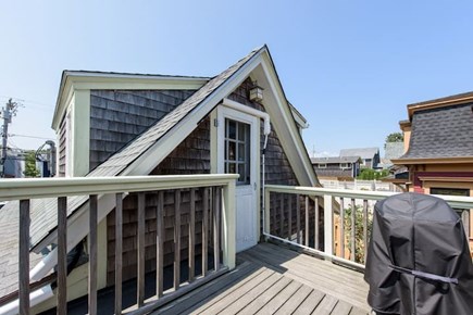 Oak Bluffs Martha's Vineyard vacation rental - Grill on your private deck among the Oak Bluffs rooftops
