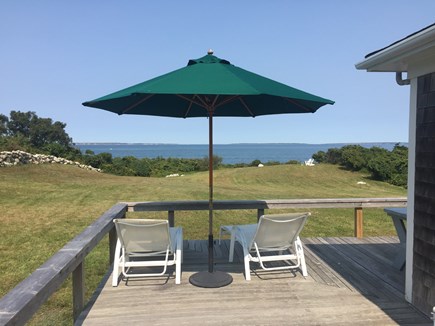Aquinnah Martha's Vineyard vacation rental - View from the deck looking at the Sound.