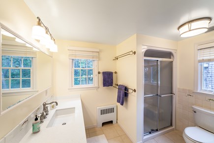 Katama-Edgartown Martha's Vineyard vacation rental - Full Bath off Master Hall with separate Shower & Tub