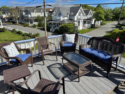 Oak Bluffs Martha's Vineyard vacation rental - 2nd floor deck off of primary bedroom