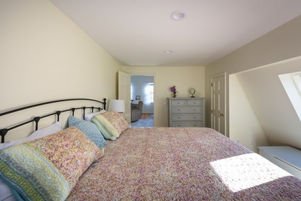 Katama-Edgartown, Katama - Edgartown Martha's Vineyard vacation rental - King bedroom looking out to living room