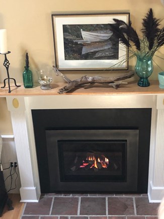 Oak Bluffs, Lagoon Pond Estates, Oak Bluff Martha's Vineyard vacation rental - Cozy Fireplace for Chilly Nights