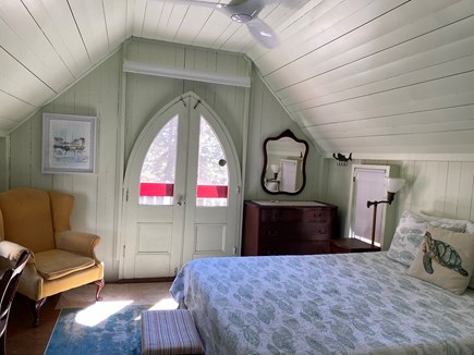 Oak Bluffs Martha's Vineyard vacation rental - Bedroom 2 - upstairs with queen bed and A/C