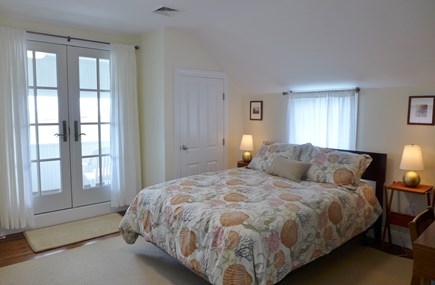 Oak Bluffs Martha's Vineyard vacation rental - 2nd Fl Master Queen suite with balcony/ waterview