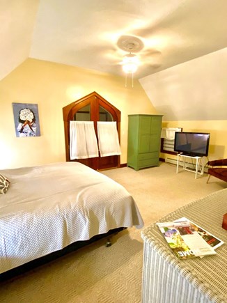 Oak Bluffs Martha's Vineyard vacation rental - Master Bedroom with Access to Outside Balcony