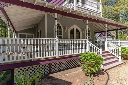 Oak Bluffs Martha's Vineyard vacation rental - Wrap around porch perfect for entertaining with lots of seating