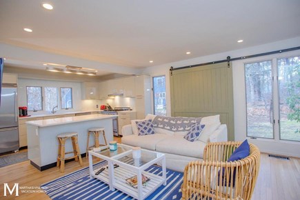 Edgartown Martha's Vineyard vacation rental - Living area and Kitchen