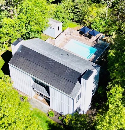 Edgartown Martha's Vineyard vacation rental - Drone view