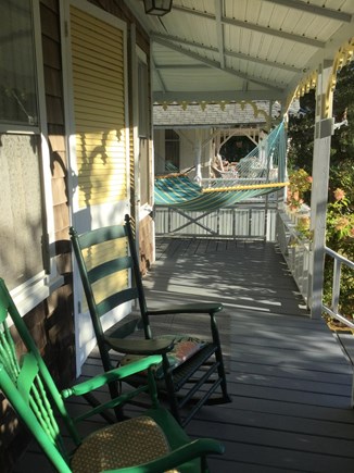 Oak Bluffs, OBT2012 Martha's Vineyard vacation rental - Front Porch