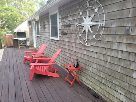 Oak Bluffs Martha's Vineyard vacation rental - Relax on deck in a spot made for 2.