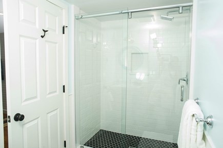 Edgartown Martha's Vineyard vacation rental - Basement bathroom with heated floor.