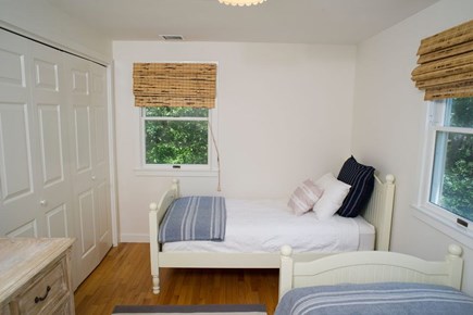 Edgartown Martha's Vineyard vacation rental - Second floor bedroom with two twin beds.