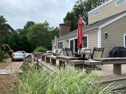 Oak Bluffs Martha's Vineyard vacation rental - Autumn 2020 deck view, house just purchased!