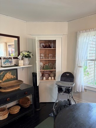 Oak Bluffs Martha's Vineyard vacation rental - Corner cupboard in dining room area