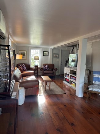 Vineyard Haven Martha's Vineyard vacation rental - A second living room with a Smart TV and games.