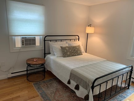 Edgartown Martha's Vineyard vacation rental - Second floor bedroom #2, full size bed, desk , AC unit