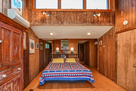 Chilmark, Menemsha Pond Martha's Vineyard vacation rental - Master Bedroom with a view of the water